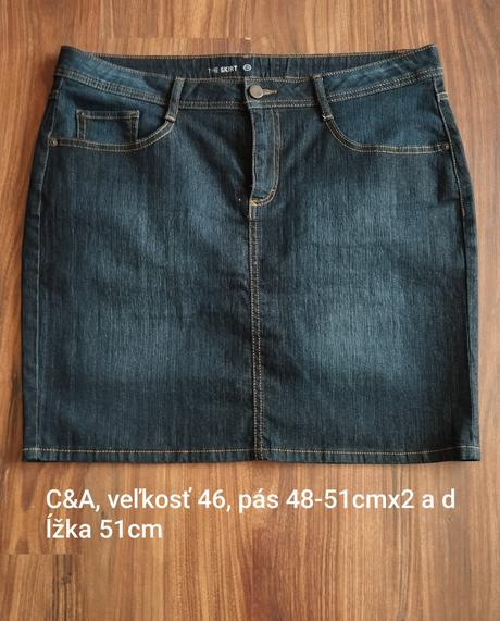 Riflové sukna, c&a,46