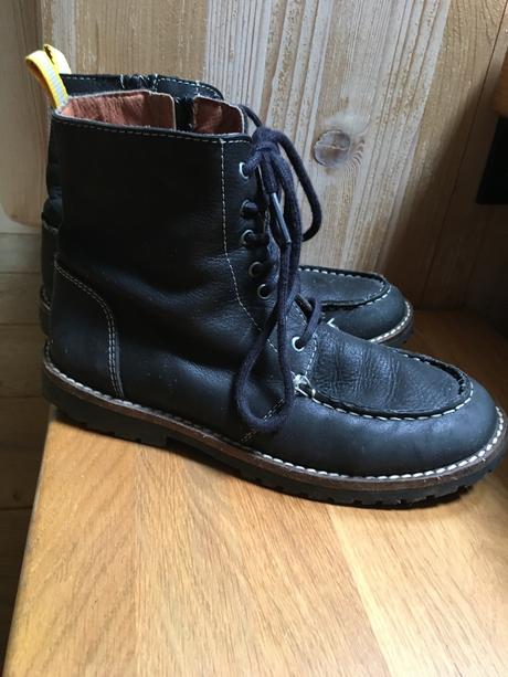 Jarné čižmy kožené, zara,33