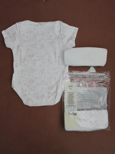 Body 3 ks - kratky rukav, f&f,62