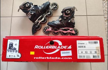 Pánske inline korčule rollerblate fitness crossfir, rollerblade,44