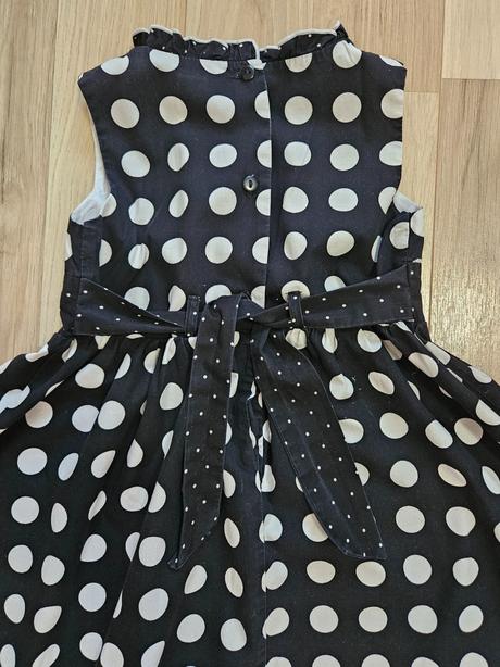 Botkované šaty, adams,110