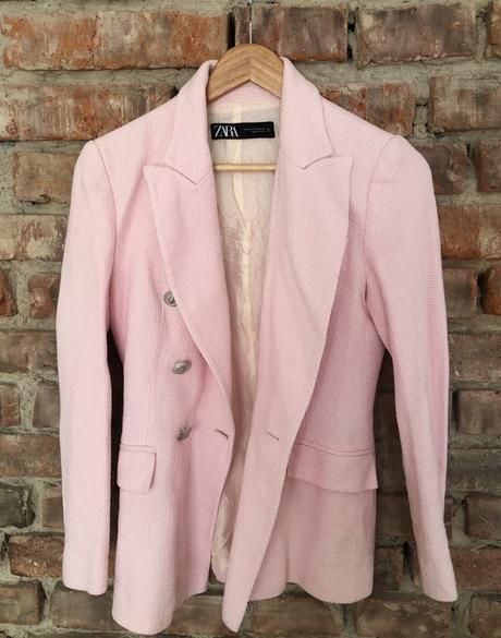Bledoružové sako zara, xs/34, zara,34
