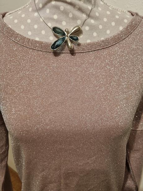 Staroružový trblietkavý top f&f  veľ. l, l