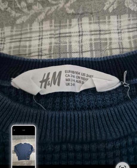 Pulover h&m 98/104, h&m,104