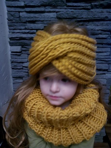 Čelenkový set- čelenka, šál, tunel, 56 - 158