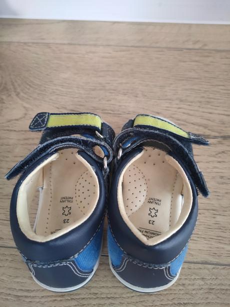 Chlapčenské kožené sandále geox, veľ. 23, geox,23