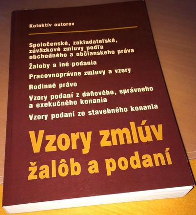 Vzory zmlúv, žalôb a podaní + cd, 