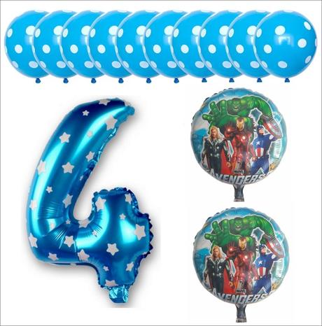 Set balónov avengers, 