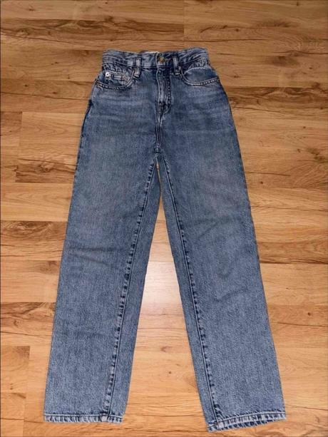 Rifle vysoký pás pull&bear 32, pull&bear,32