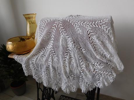 Dečku háčkovanú,okrúhlu-o rozmere-priemer 116 cm, 