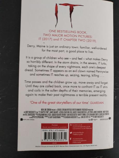 Kniha anglicka stephen king it, 