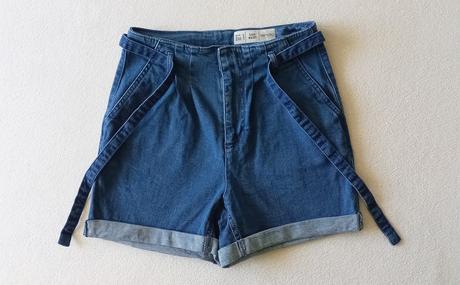 Šortky s vysokým pásom, esmara,36