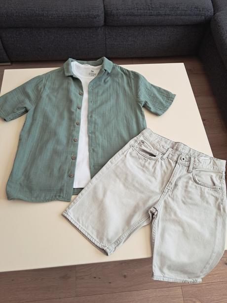 Muselinova košeľa v.11-12r, marks & spencer,146