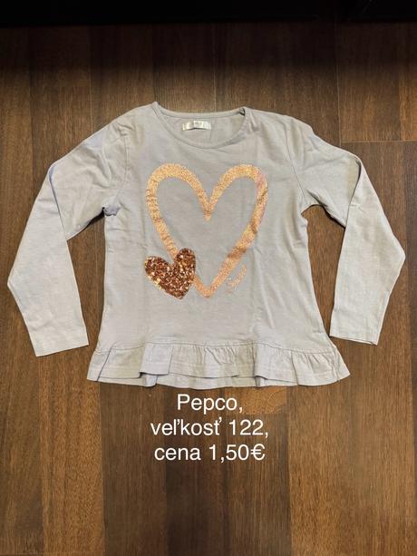 Tričká dlhý rukáv, 122