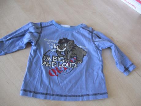 Chlapčenské tričko s mamutom, 80, zn. dopodopo, dopodopo,80