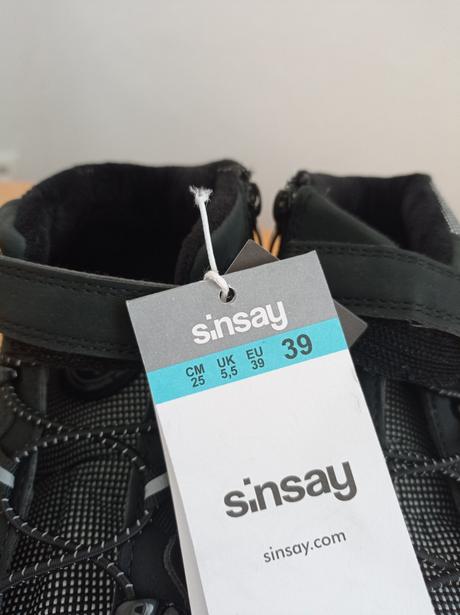 Zateplené čižmy, sinsay,39