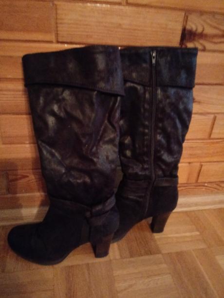 Čižmy- brusena koža., 38