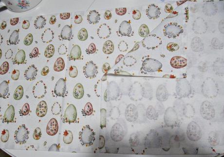 Obrus na veľkú noc - 40 x 135 cm, 