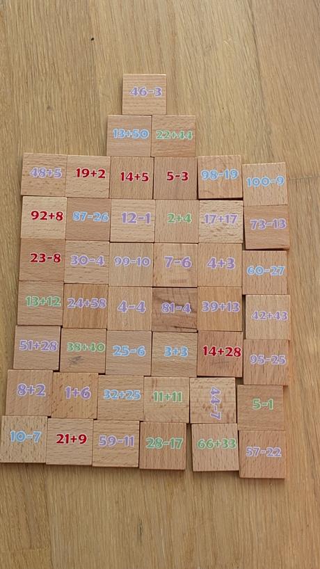 Matematická skladačka v obore do 100,