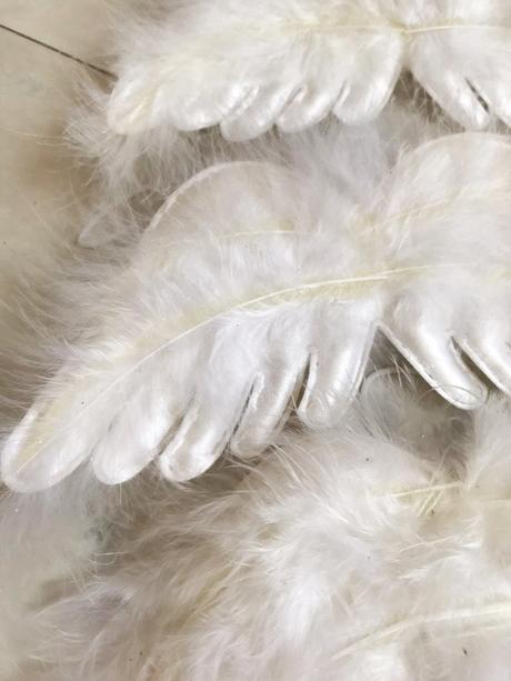 Anjelské krídla z páperia 2ks,