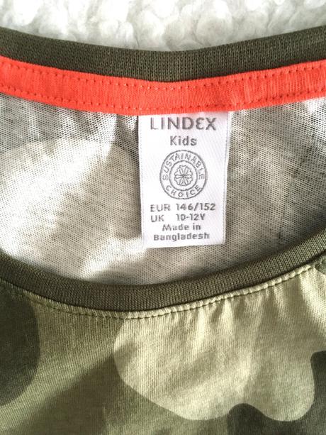 Maskáčové tielko lindex na 10-12 rokov, lindex,146