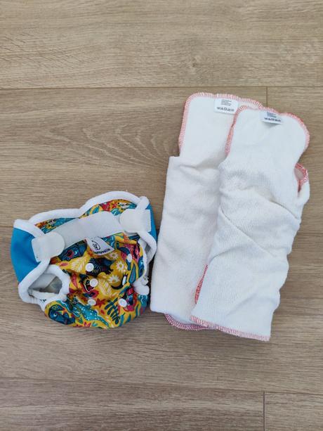 Novorodenecké nohavičky bamboolik+vkladačky 2ks, bamboolik,2 kg - 6 kg