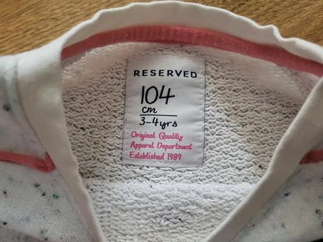 Mikina reserved, reserved,104