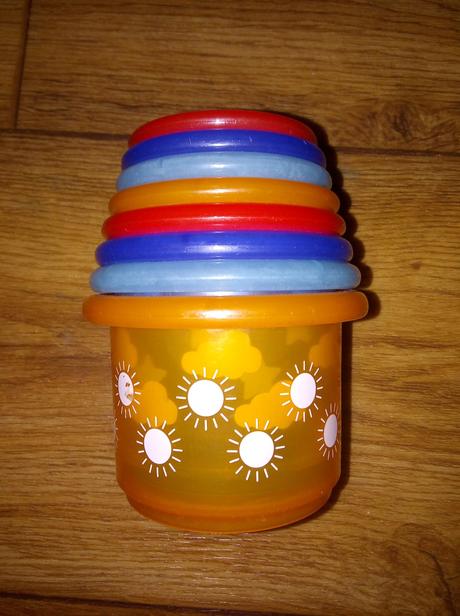 Hračka pre najmenších veža s obrazkami super stav,