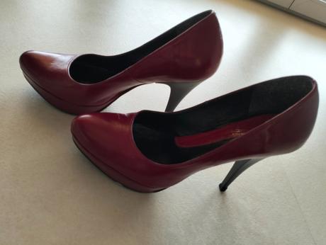 Dámske kožené lodičky, 37