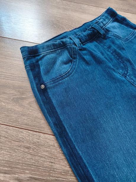 Džegínsy 146/152, tchibo,146