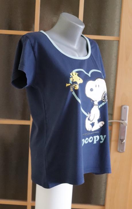 Bavlnené tričko na spanie, l