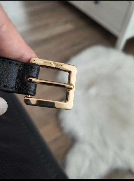 Ralph lauren kožený luxusný opasok s-m, ralph lauren