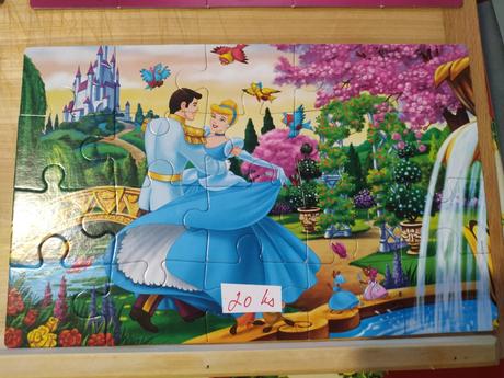 Puzzle disney princess 4 in 1,