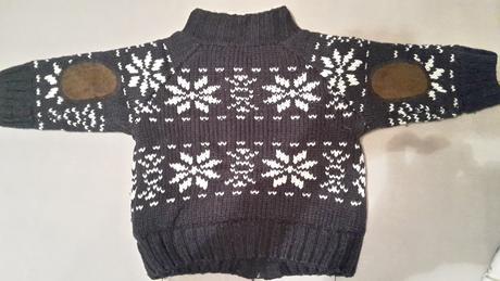 Svetrík na zimu next, veľ. 9-12 mes., next,80