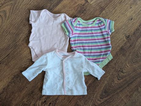 2x body+kabátik 50/56, f&f,56