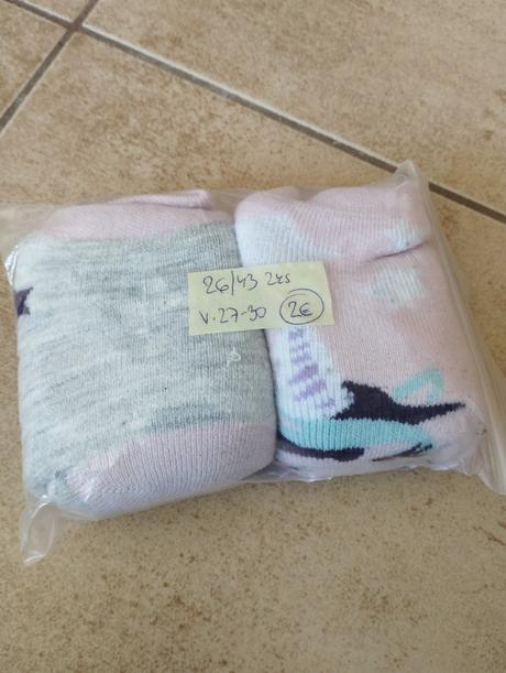Ponožky lidl, lupilu,27