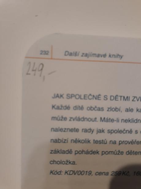 Kniha mimino - návod k obsluze nová,