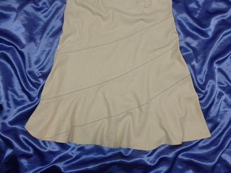 Kvalitná ľanová sukňa, new look,40