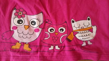 Predlzene tricko so sovickami, kiki&koko,98