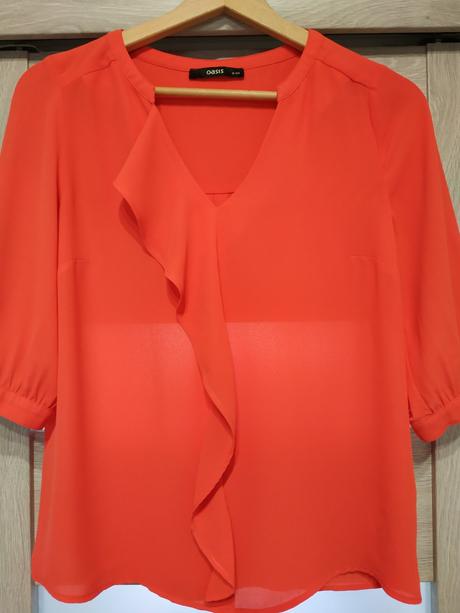 Blúzka volanikova oasis, veľ. 34, 34