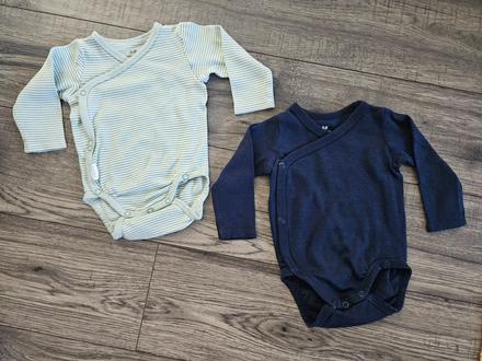 2x zavinovacie body h&m 62, h&m,62