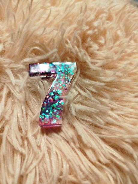 Písmená trblietavé ozdôbky kľúčenky,