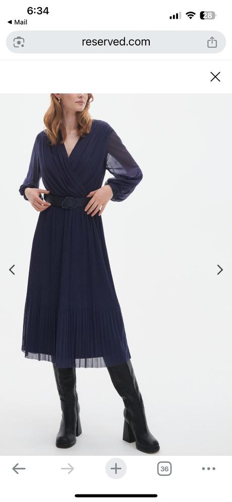 Šaty -doporučená pošta v cene, reserved,s