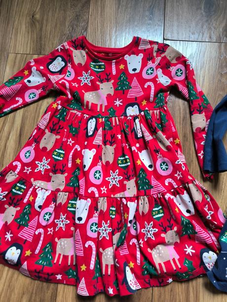 Vianocn šaty 110, f&f,110
