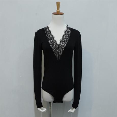 Cierne body - top s cipkou vel.m, m