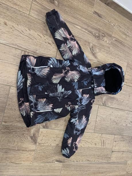 Reima predĺžená zimná bunda, parka 104/110, reima,104