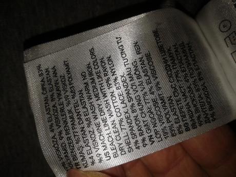 Sivý elastický top h&m veľ. m, h&m,m