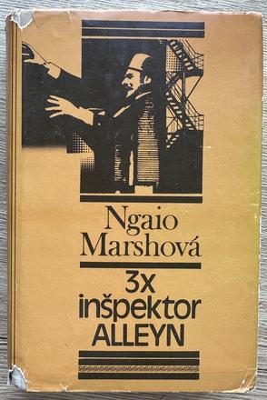 Kniha ngaio marshová 3x inšpektor alleyn,