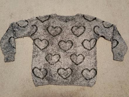 Dámsky chlpatý sveter veľ. l, l