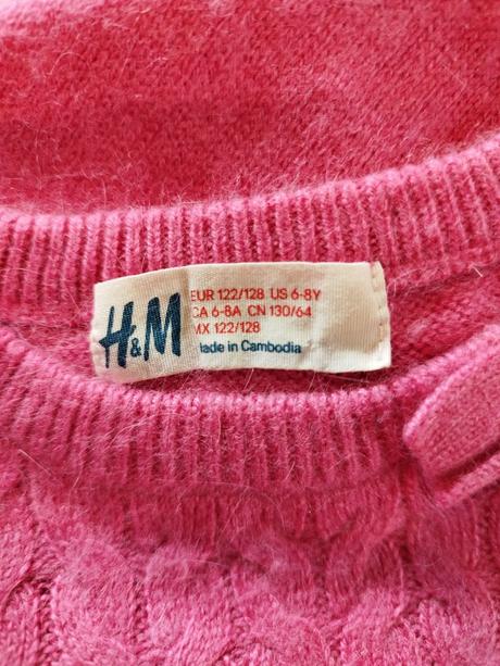 Teplejší pulover, h&m,122